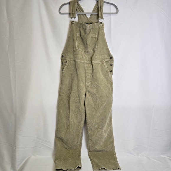 Cabela's For Women Corduroy Bib Overalls, Tan/Beige, Medium - Picture 1 of 10